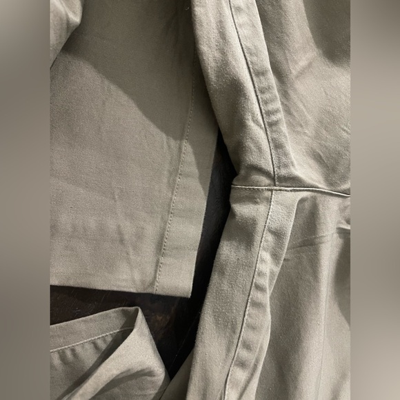 Volcon Wide Leg Olive Khaki Chino Pants Sz 11 - Picture 10 of 10